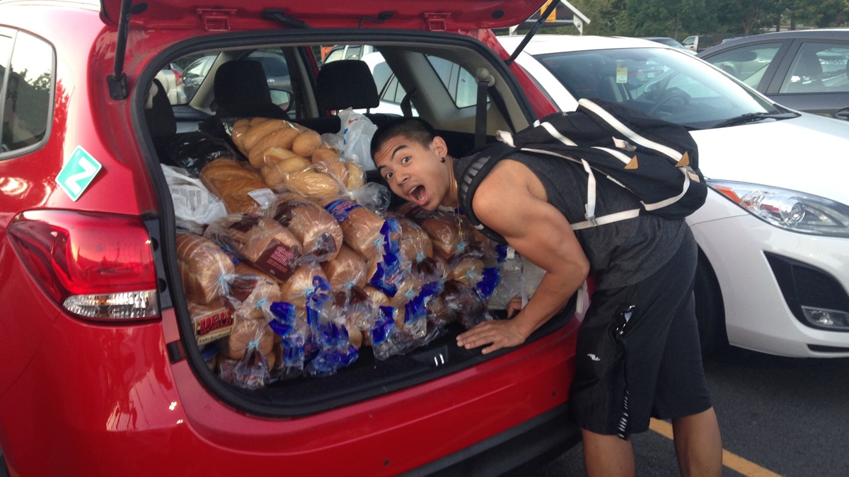 Age 20 — catering / door-to-door